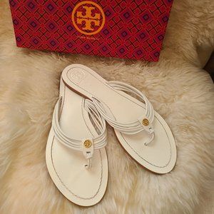 Tory Burch Sienna Glove Nappa Leather toe sandals